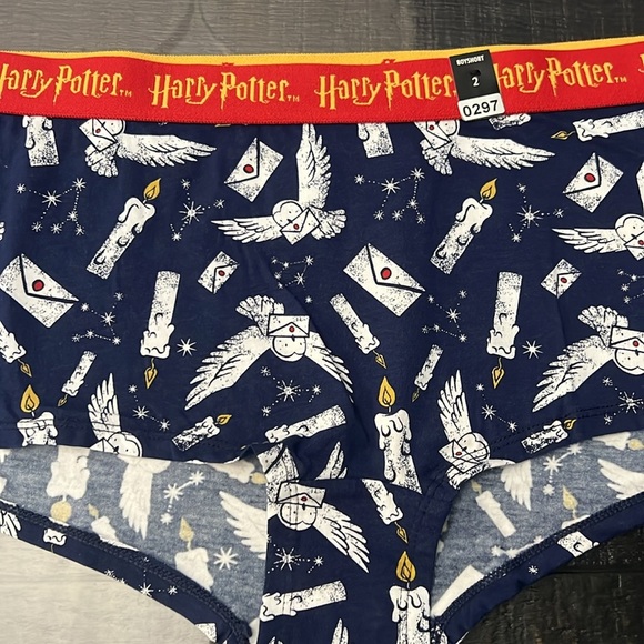 3 for $30 TORRID NWT Harry Potter Seamless Boyshort Panty - Cotton Hedwig 0297 - Picture 5 of 5